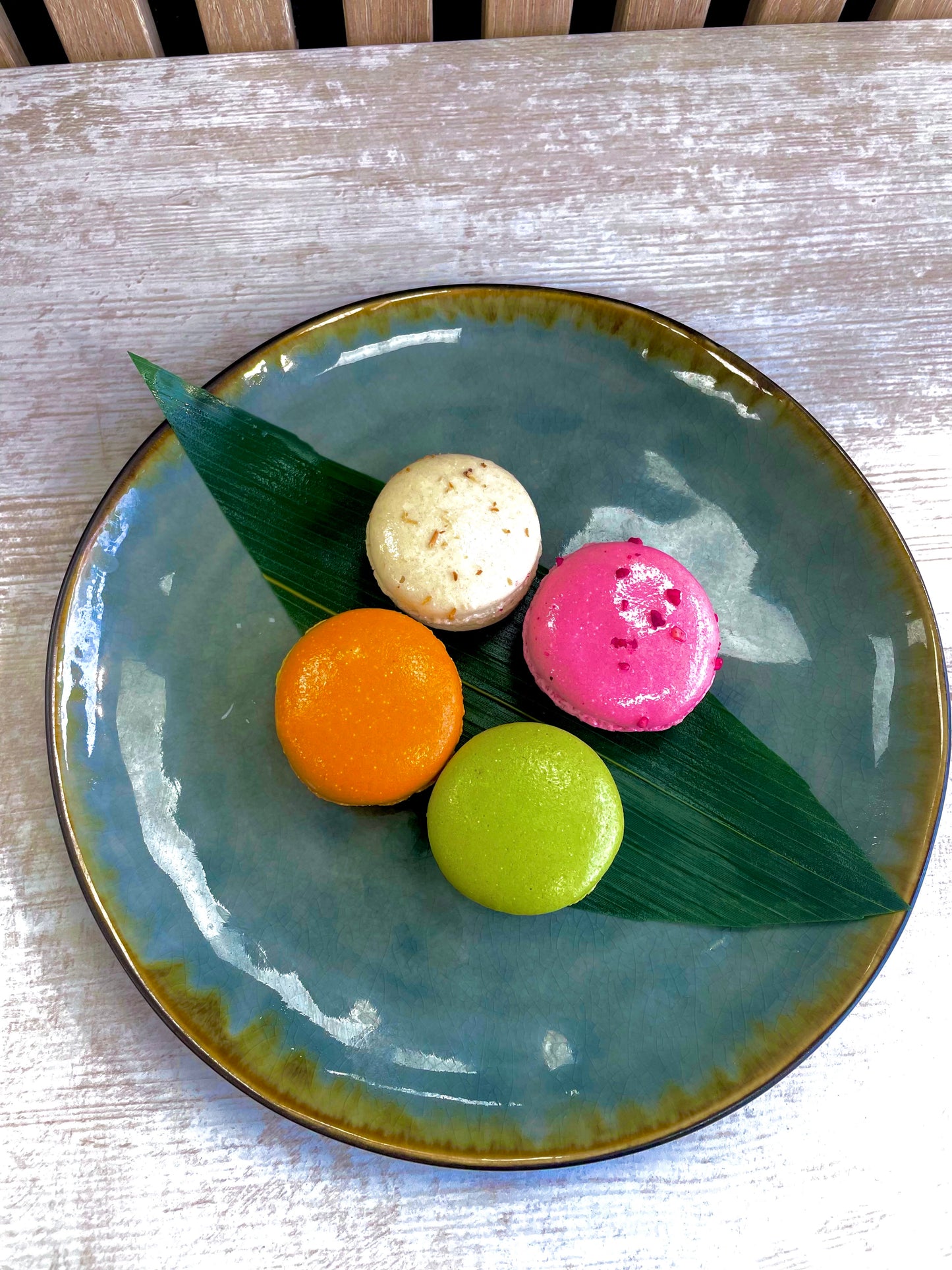 Macaron saveur Japon  ( 4 pièces )
