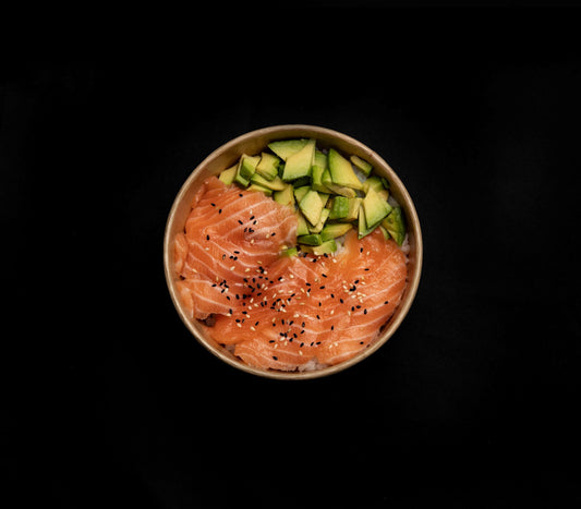 Chirashi saumon avocat